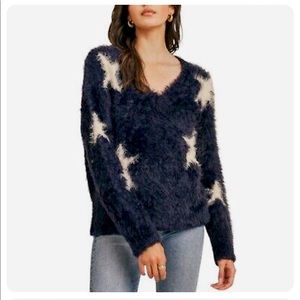 Lush comfy star sweater.